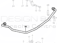 Oil Pipe Tank to Crankcase Porsche 911 1984-89
