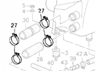 Pipe Clamp Porsche 964 1989-94