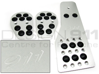 Pedal Set Alloy with engraved 911 logo for Porsche 996
