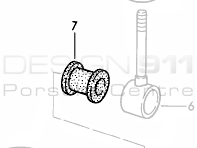 Drop Link Polyurethane Bush for Porsche 944 Front POWERFLEX