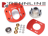 Front Adjustable Camber Plate Set- Sealed for Porsche 993/964  - Rennline