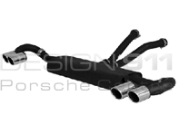 Exhaust Mufflers / Silencers Rear. Porsche 957 Cayenne Turbo  REMUS