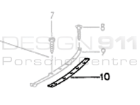 Rear Moulding Seal. Porsche 911 / 964 Targa