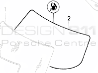 Front Screen Seal Porsche 911 Coupe / Targa