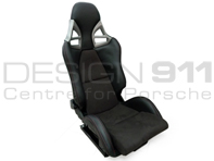 Track Bucket Sports Seat - DTX RECLINE Leather and Alcantara
