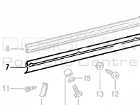 Side Sill Panel. Porsche 930 1978-89