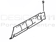 Inner Sill Panel. Porsche 993 1994-98