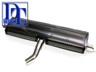 Exhaust Muffler / Silencer Rear box DesignTek for Porsche Cayenne 3.2L V6