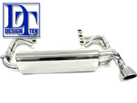 Exhaust Muffler / Silencer Rear box Race System DesignTek for Porsche 964