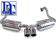 Exhaust Muffler / Silencer Sports DesignTek for Porsche Boxster 987 / Cayman