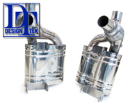 Exhaust Muffler / Silencer Sports SUPREMACY DesignTek for Porsche 997