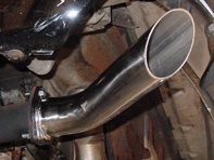 Exhaust Muffler / Silencer Bypass Pipes Porsche 911 1974-89