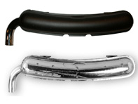 Exhaust Muffler / Silencer Rear box. Porsche 911 1965-73