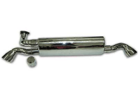 Exhaust Muffler / Silencer Rear box Porsche 911 1977-89
