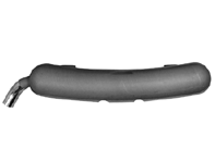 Exhaust Muffler / Silencer Rear box. Porsche 914 1974-76