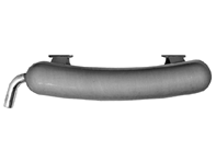 Exhaust Muffler / Silencer Rear box. Porsche 914 1972-74