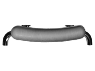 Exhaust Muffler / Silencer Rear box. Porsche 914