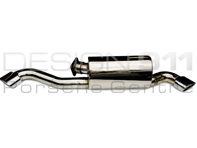 Exhaust Muffler / Silencer Dual Outlet. Porsche 930 Turbo