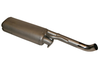 Exhaust Muffler / Silencer Rear box Porsche 930 Turbo 1975-77