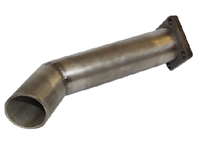Exhaust Wastegate Pipe. Porsche 930 Turbo 1978-89