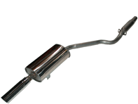 Exhaust Muffler / Silencer Rear box. Porsche 924 2.0L 1976-88