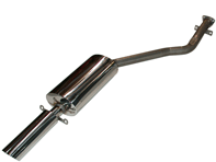 Exhaust Muffler / Silencer Rear box. Porsche 924S / 944