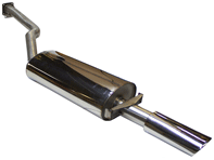 Exhaust Muffler / Silencer Rear box. Porsche 924Turbo / 944Turbo
