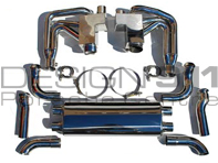 Exhaust Muffler / Silencer RSR style headers. Porsche 993