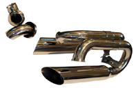 Exhaust Muffler / Silencer Bypass Porsche 993