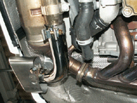 Exhaust Muffler / Silencer Bypass Pipes Porsche 997 GT3