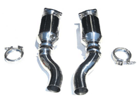 Exhaust Muffler / Silencer Bypass Pipes Porsche 997 Turbo