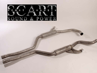 Exhaust Muffler / Silencer Intermediate Porsche 928 S4/GT