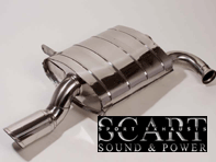 Exhaust Muffler / Silencer Porsche 928S4 / 928GT