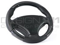 Steering Wheel Cavallo - Leather / Carbon - RAID