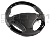 Steering Wheel Cavallo - Leather / Black - RAID