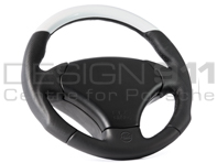 Steering Wheel Rivage - Leather / White - RAID
