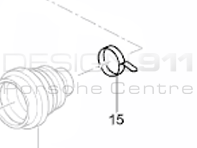 Drive Shaft Clips Porsche 986 / 996