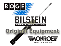 Shock Absorber Rear. Porsche 924 / 944