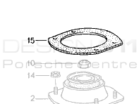 Shock Absorber Gasket. Porsche 993 RS