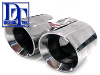 Exhaust Tail Pipes DesignTek for Porsche 987 / 987C