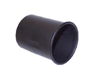 Exhaust Tail Pipes Short - Black. Porsche 911