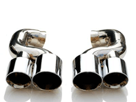 Exhaust Tail Pipes 2 Tube Design Porsche 957 Cayenne