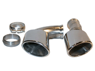 Exhaust Tail Pipe Kit 993 LOOK. Porsche 964