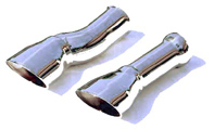 Exhaust Tail Pipes Fabspeed Porsche 965 TURBO