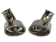 Exhaust Tail Pipes. Porsche 996 1997-01