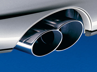 Exhaust Tail Pipes 4 Tube. Porsche 996 Turbo / 996 GT2