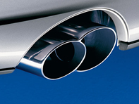 Exhaust Tail Pipes 4 Tube. Porsche 996 C4S