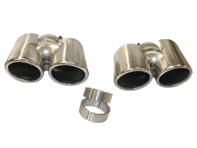 Exhaust Tail Pipe Set CARRERA LOOK. Porsche 997 2005>>