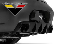 Vorsteiner V-GT Rear Add-On Diffuser for Porsche 997 Carrera MKII