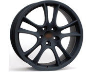 21" Style 1051B Black Alloy wheels for Porsche Cayenne